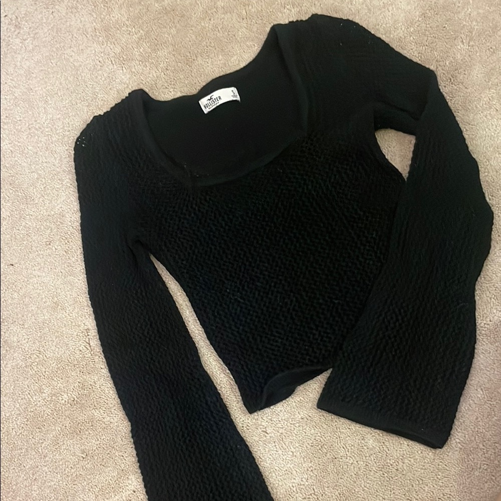 Hollister Black Knit Sweater